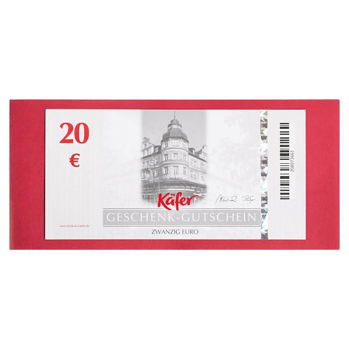 Käfer Gutschein 20,00 €