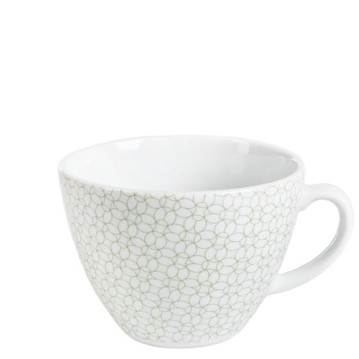 Set Green Beetle Cappuccino Tasse mit Untertasse -