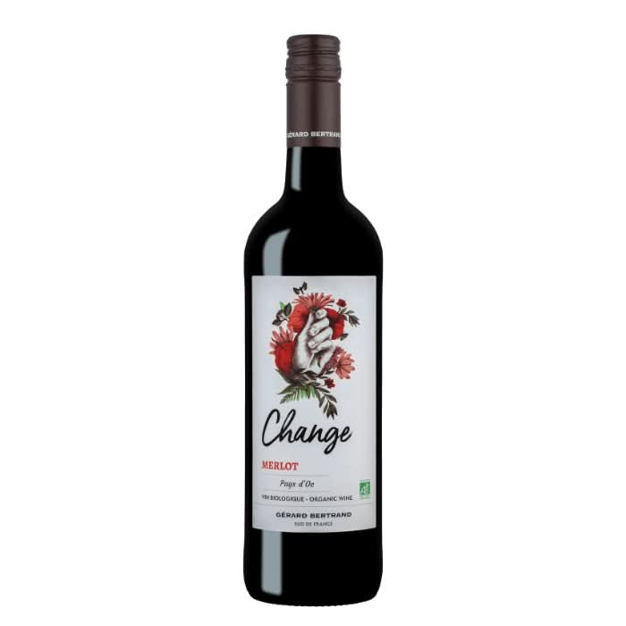 Bio Merlot Change, Languedoc, Frankreich -
