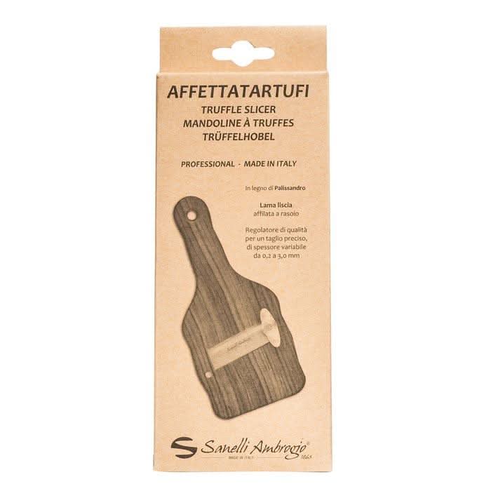 Trüffelhobel aus Rosenholz