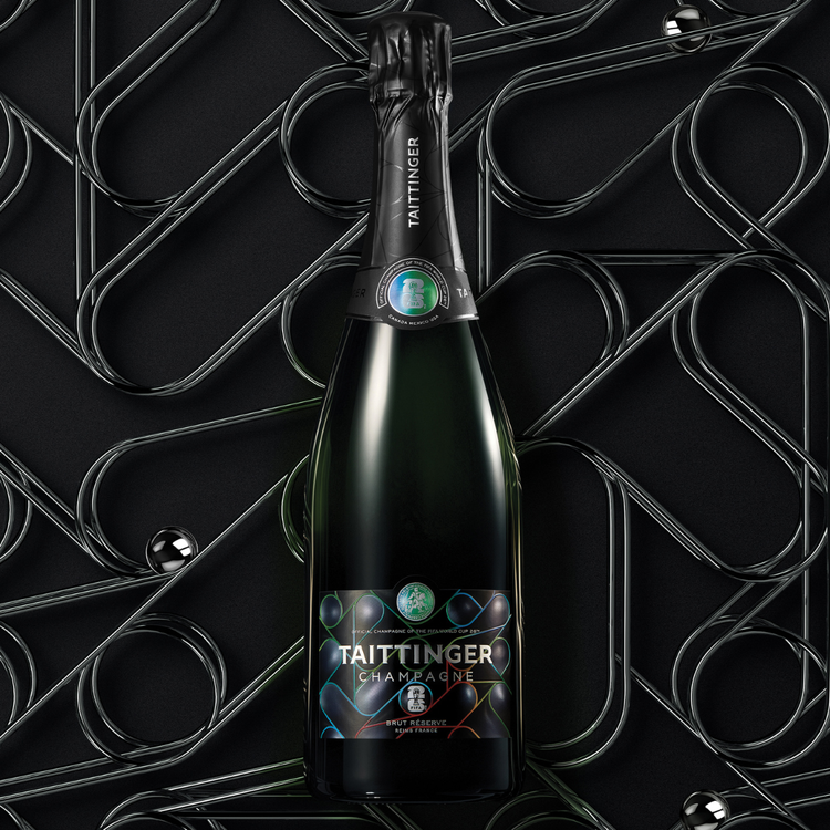 Taittinger Brut Reserve Limited Edition FIFA Champagner