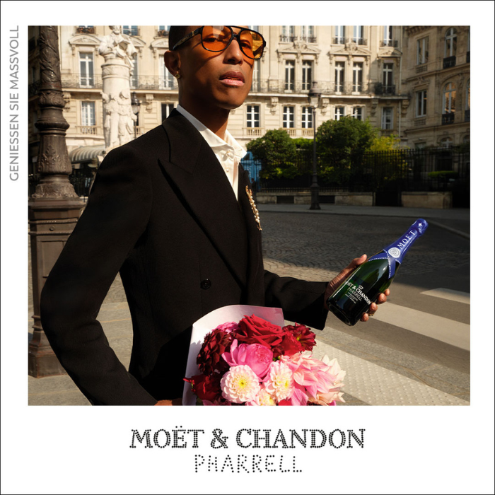 Moët & Chandon Brut Impérial Pharrell Williams Limited Edition, Champagne, Frankreich